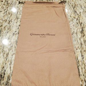 Gianvito Rossi dust bag - 7.5" x 15"
